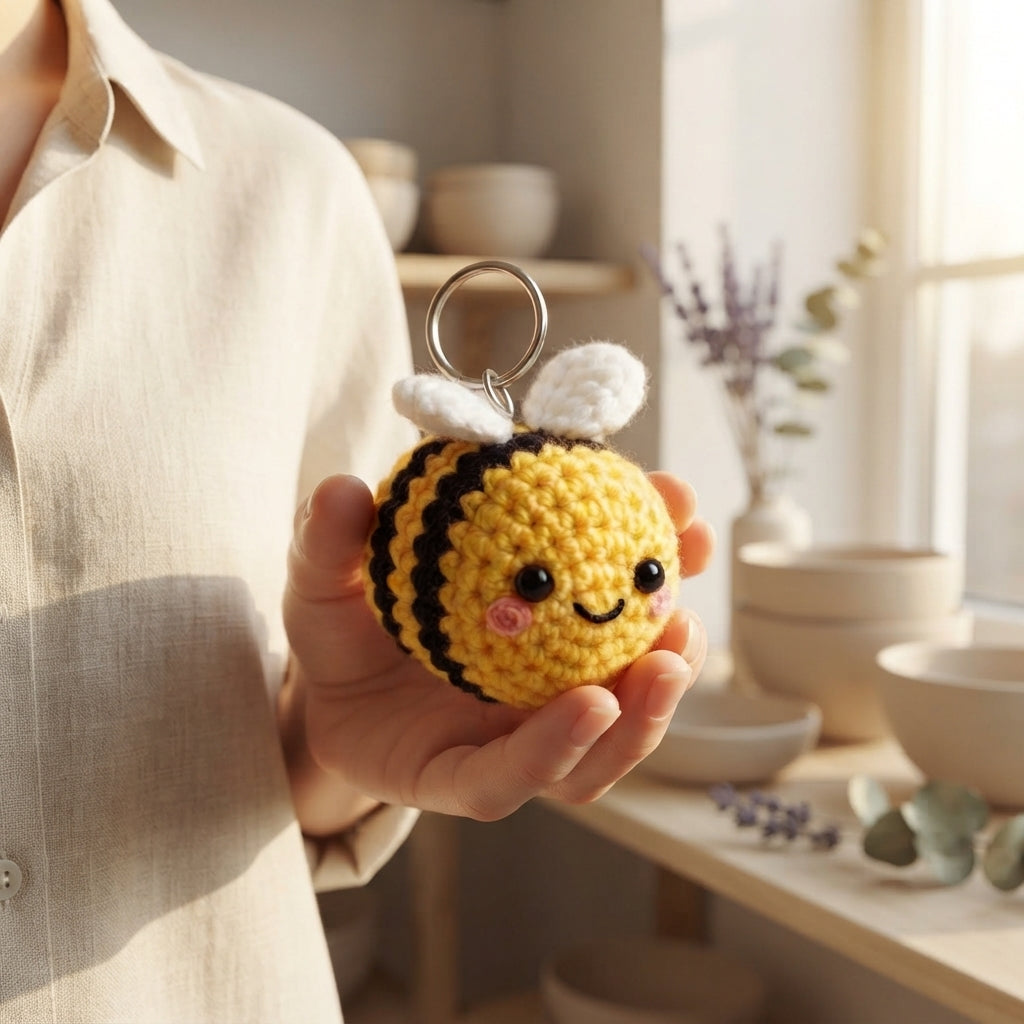 Pretty Bag Charm Charm | Handmade Crochet Pattern — Design 2