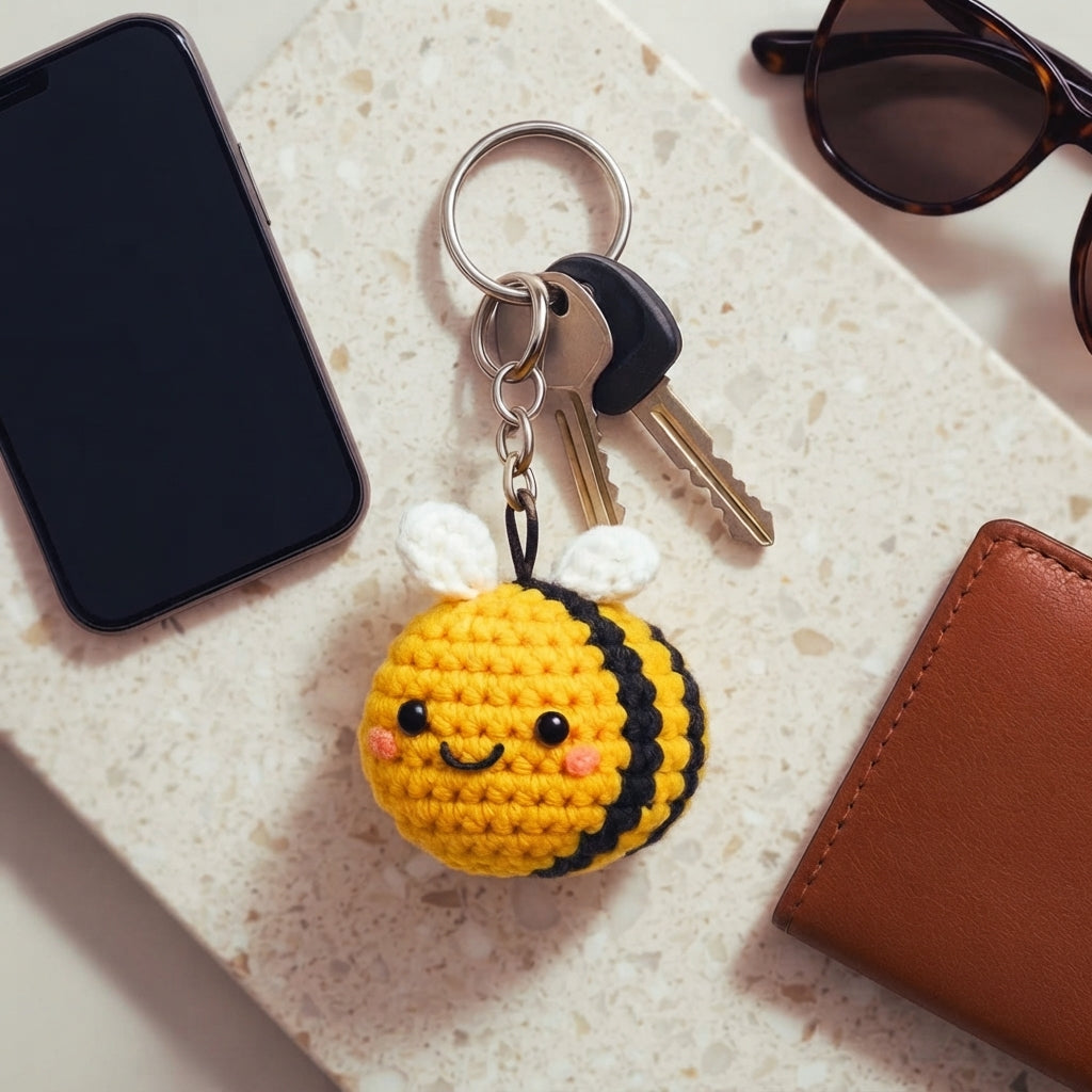 Pretty Bag Charm Charm | Handmade Crochet Pattern — Design 2