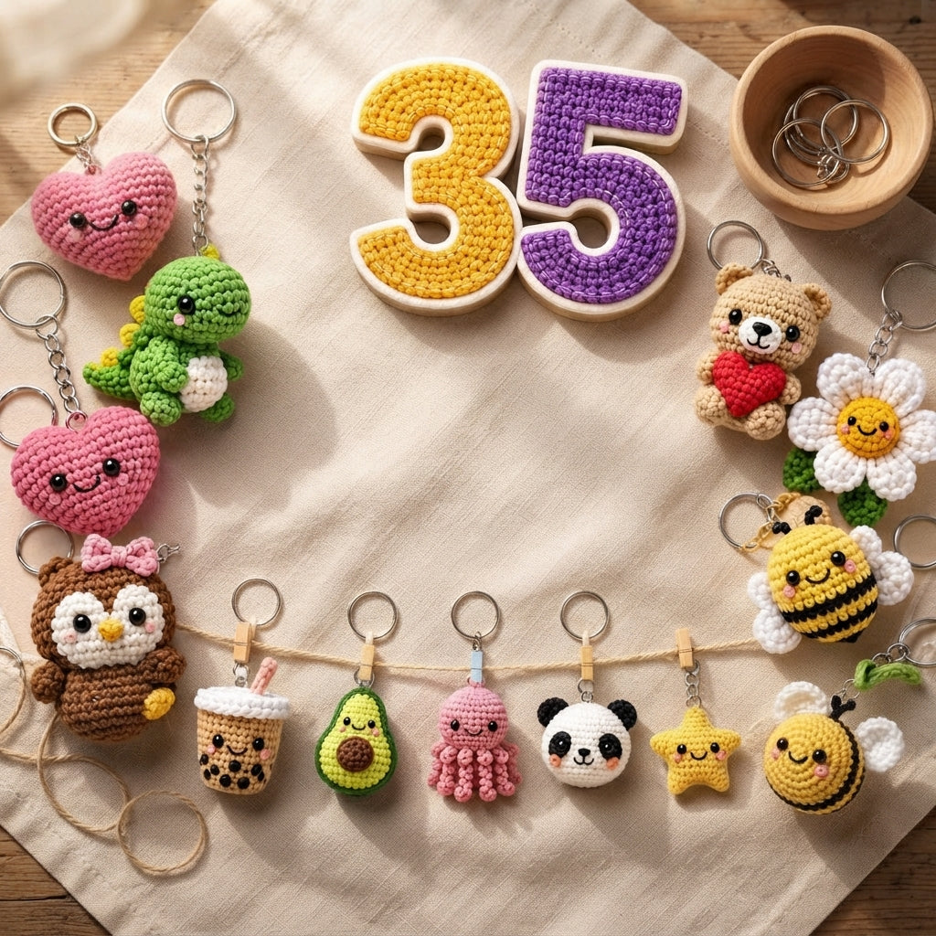 Complete Keychain Library | 135+ Crochet Patterns