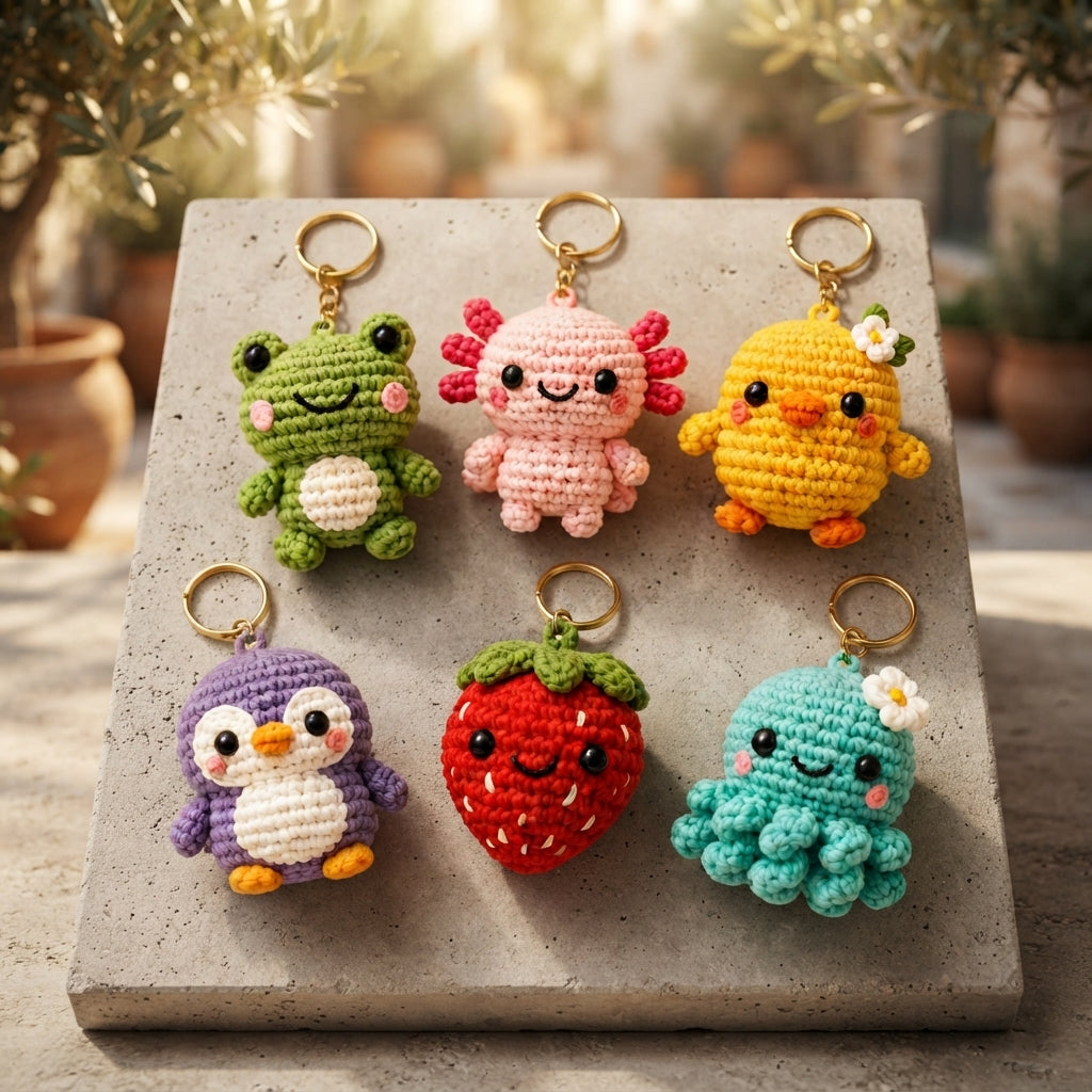 Premium 6+ Mini Charms | Amigurumi Pattern Pack
