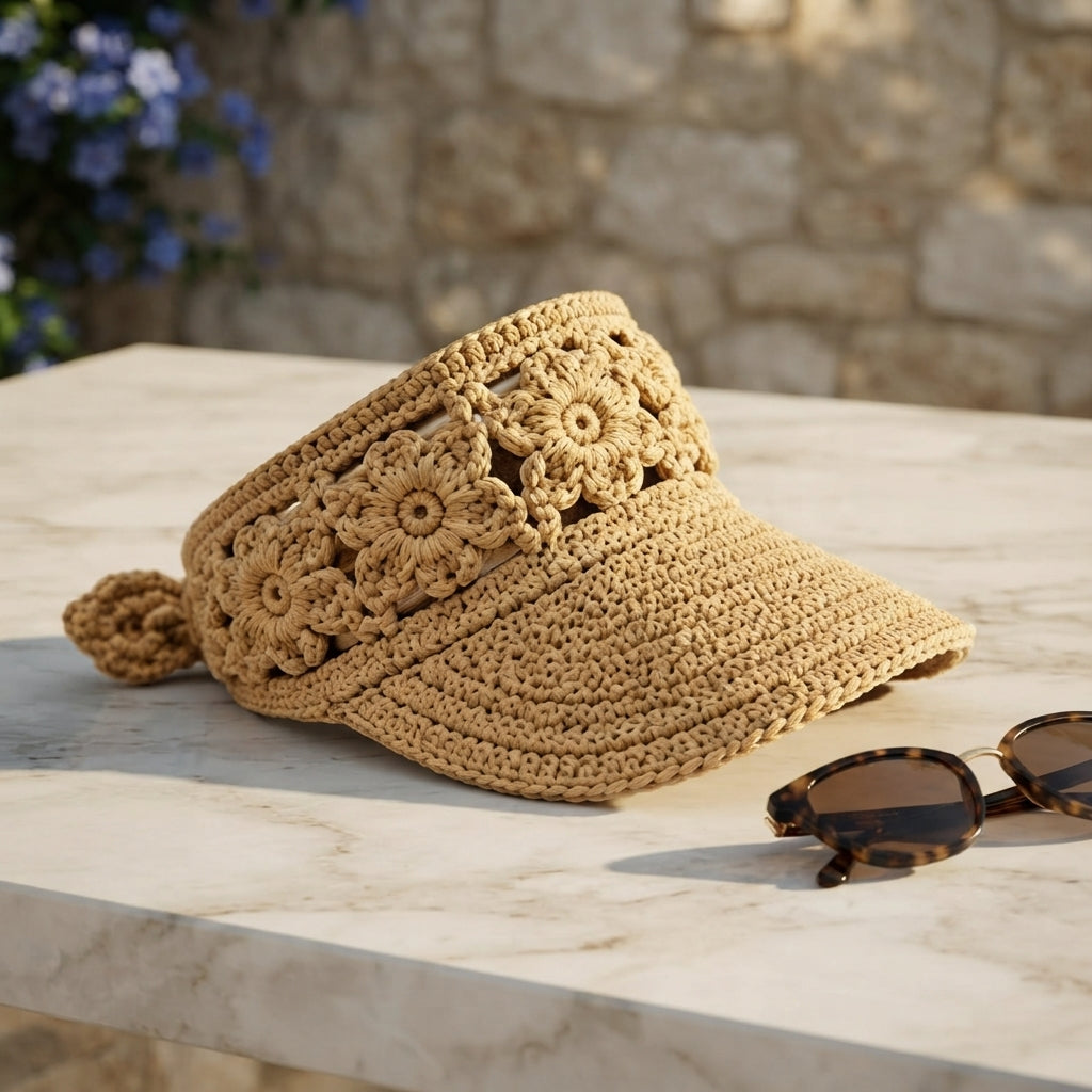 Lovely Sun Hat | Crochet Beach Hat Pattern