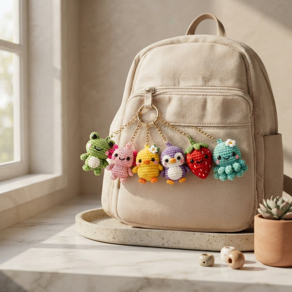 Premium 6+ Mini Charms | Amigurumi Pattern Pack