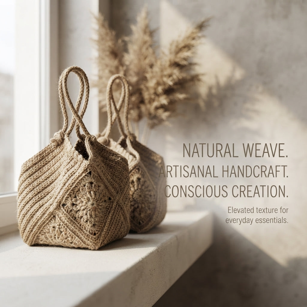 Granny Square Granny Square Beach Bag | Crochet Pattern PDF