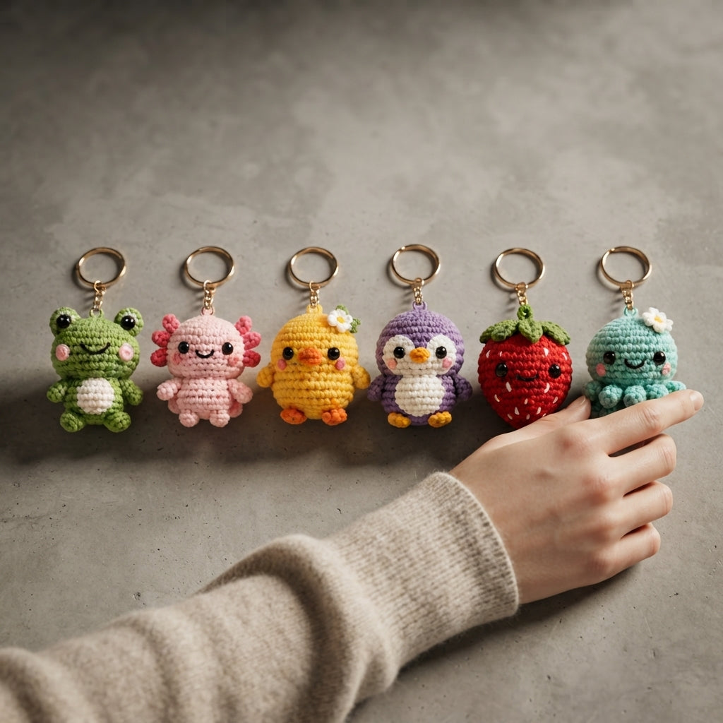 Premium 6+ Mini Charms | Amigurumi Pattern Pack