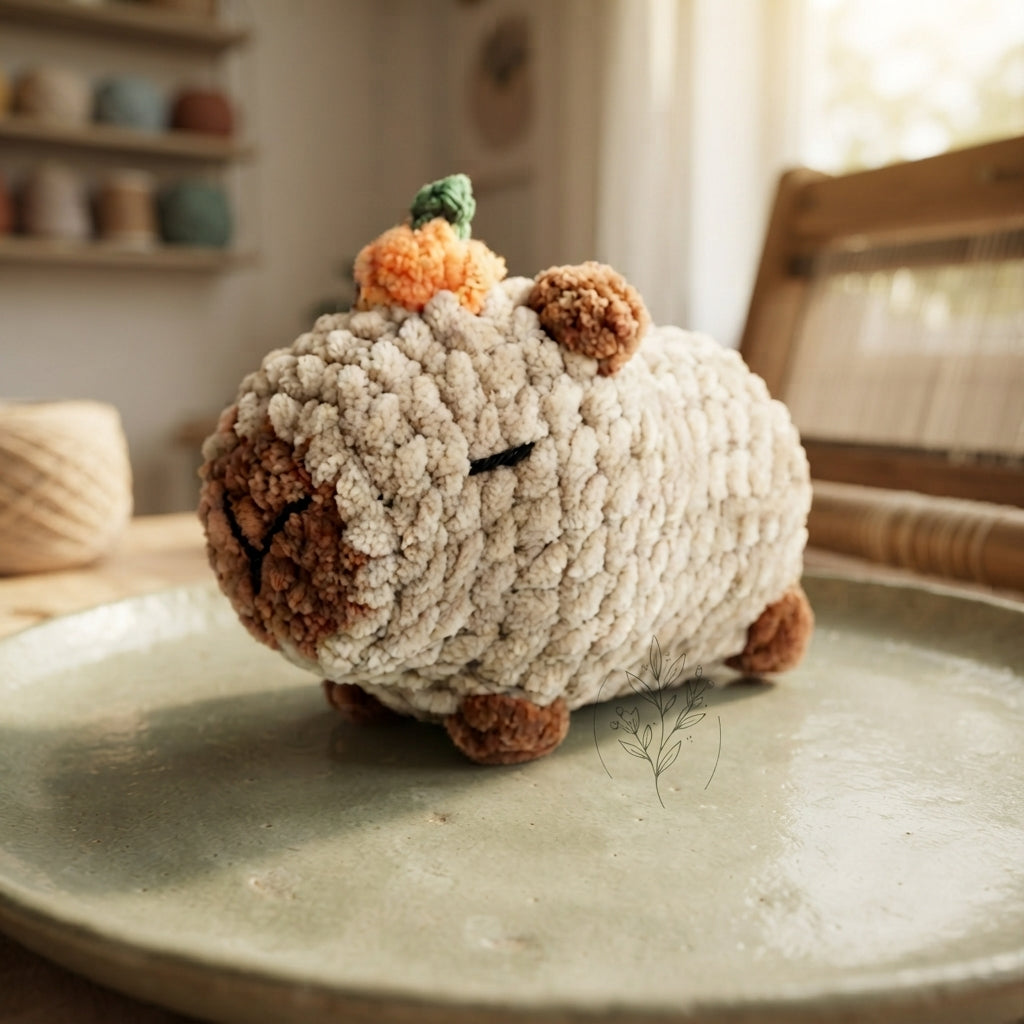 Playful Keychain Charm Mini Charm | Amigurumi Pattern — Design 2