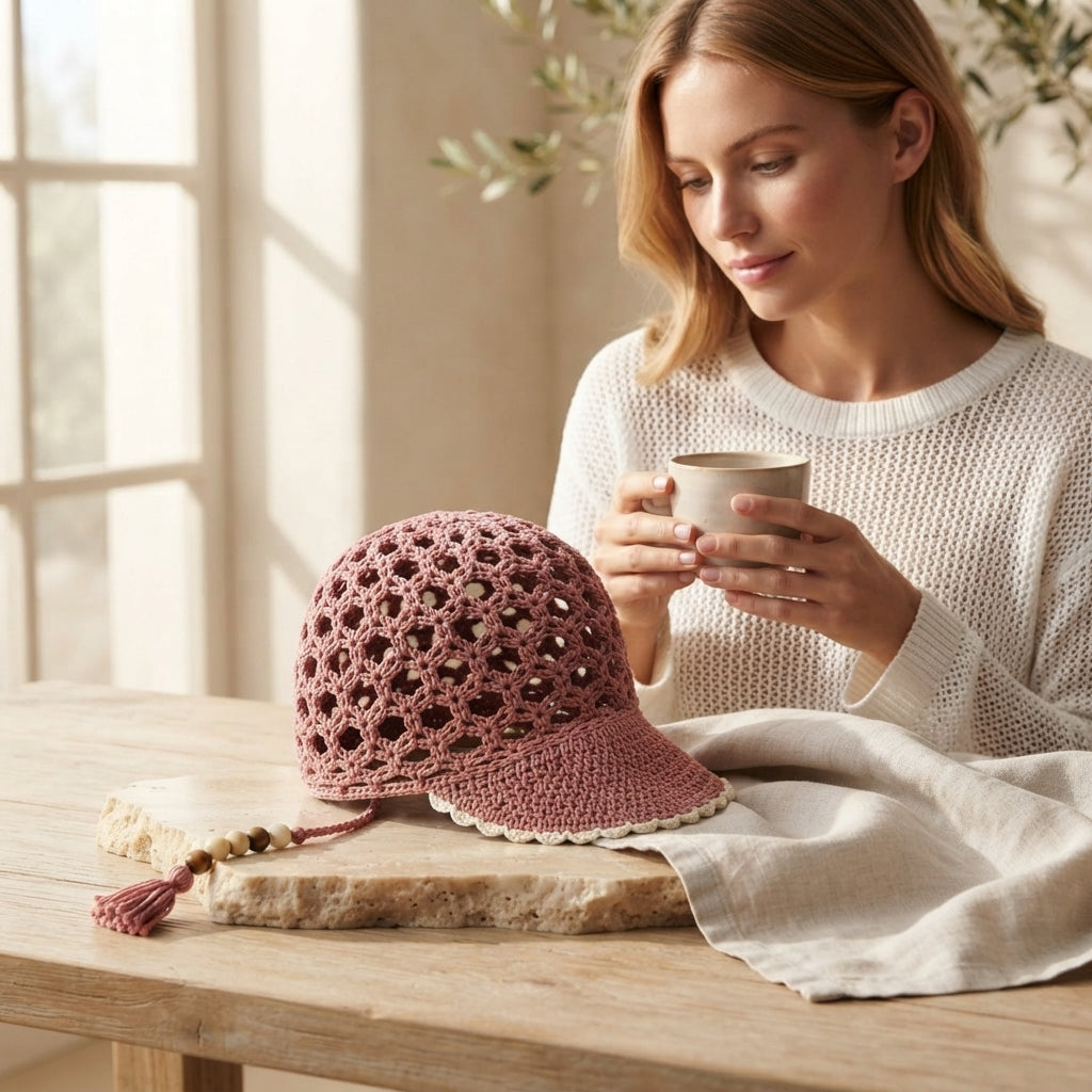 Elegant Sun Hat | Crochet Pattern PDF — Design 2