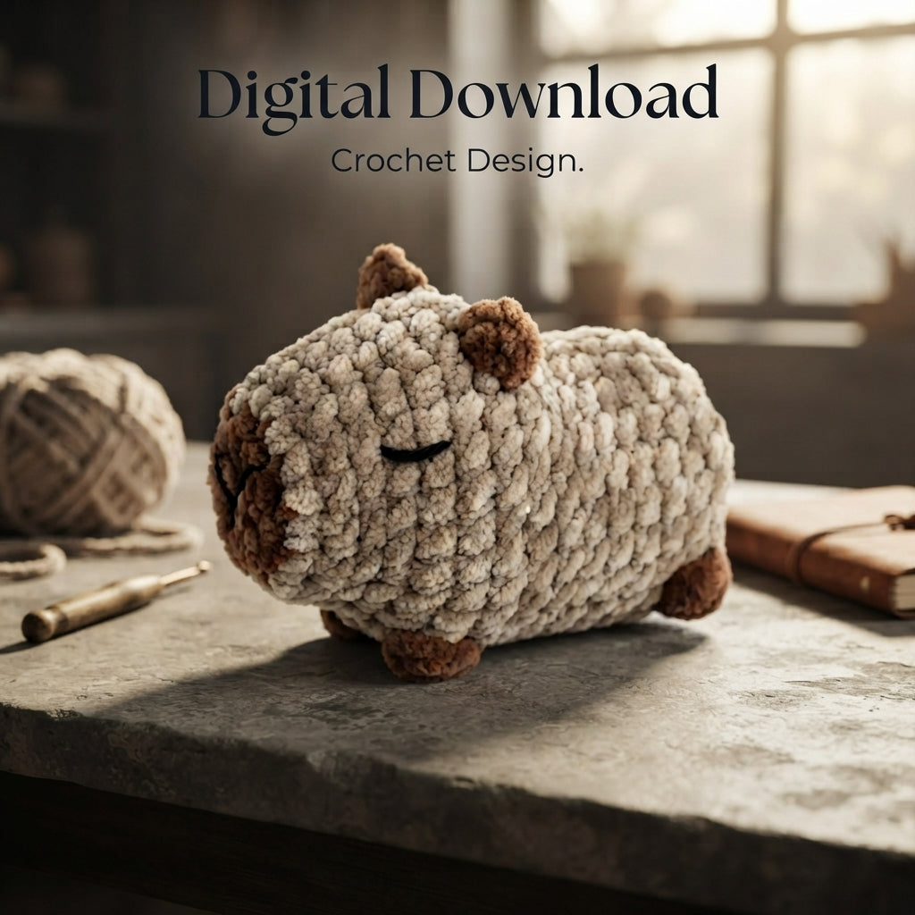 Playful Keychain Charm Mini Charm | Amigurumi Pattern — Design 2