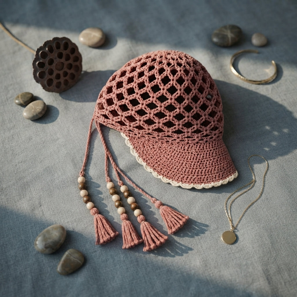 Elegant Sun Hat | Crochet Pattern PDF — Design 2