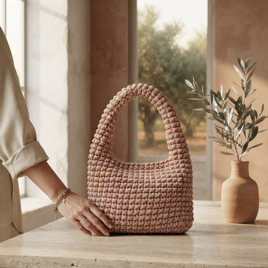 Purse Handbag Beach Bag V8 | Crochet Pattern PDF