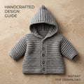 Hooded Sweater Beginner Baby Hoodie | Crochet Pattern PDF