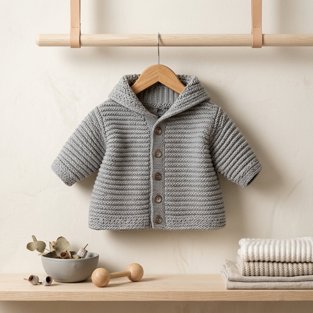 Hooded Sweater Beginner Baby Hoodie | Crochet Pattern PDF