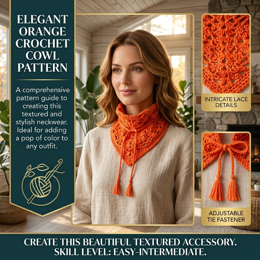 Granny Square Kerchief | Crochet Pattern PDF