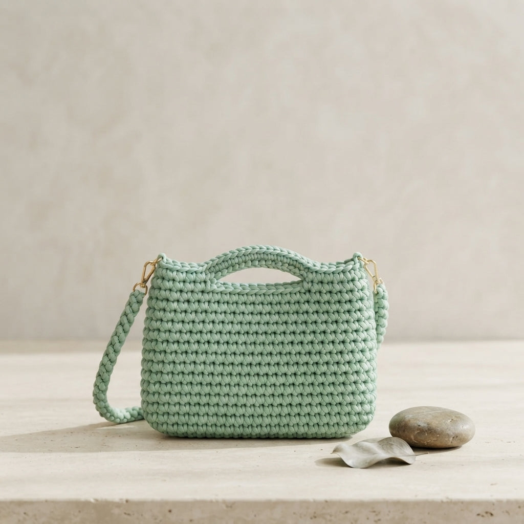 Crossbody Purse Shoulder Bag | Crochet Pattern PDF