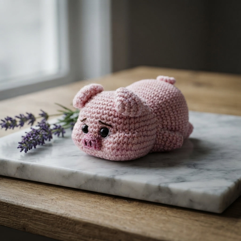 Enchanting Pig Keyring | Amigurumi Guide PDF
