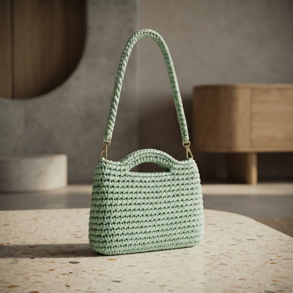 Crossbody Purse Shoulder Bag | Crochet Pattern PDF