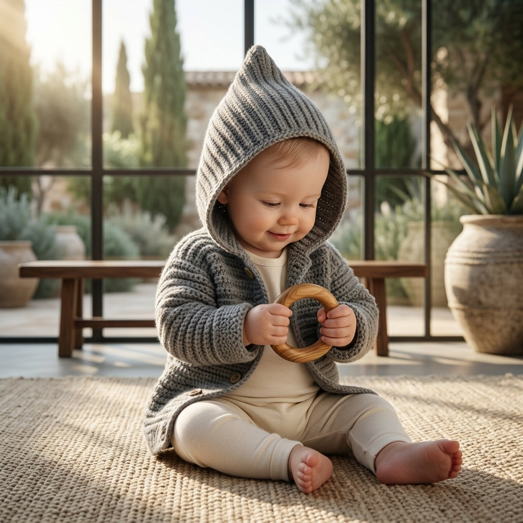 Hooded Sweater Beginner Baby Hoodie | Crochet Pattern PDF