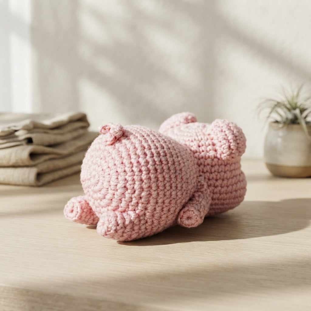 Enchanting Pig Keyring | Amigurumi Guide PDF