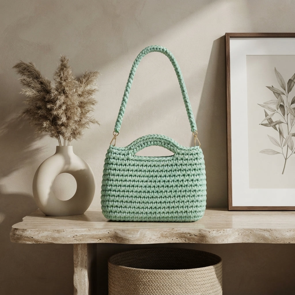 Crossbody Purse Shoulder Bag | Crochet Pattern PDF