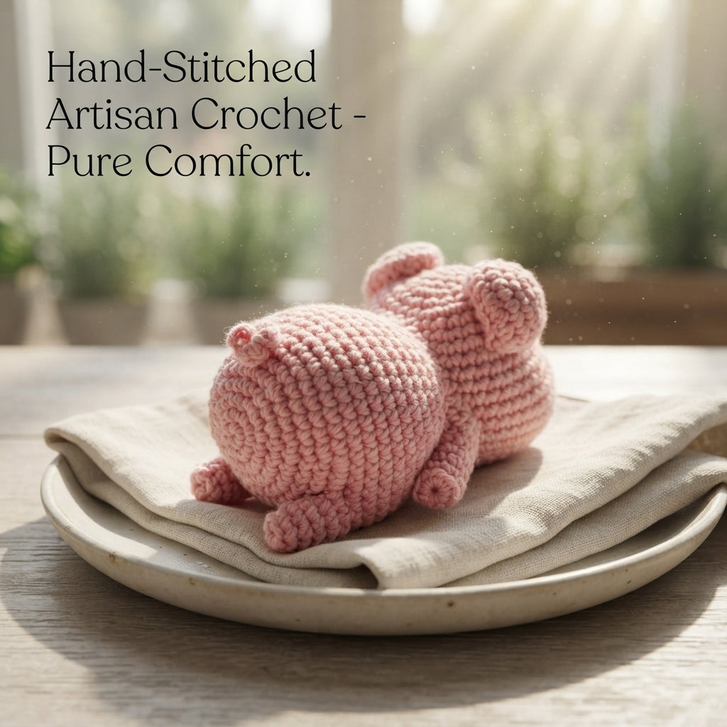 Enchanting Pig Keyring | Amigurumi Guide PDF