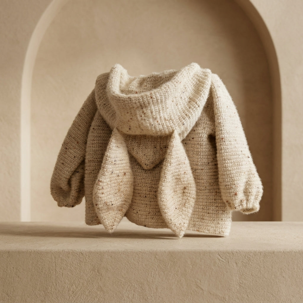 Childrens Hoodie Cardigan Baby Hoodie | Crochet Pattern PDF