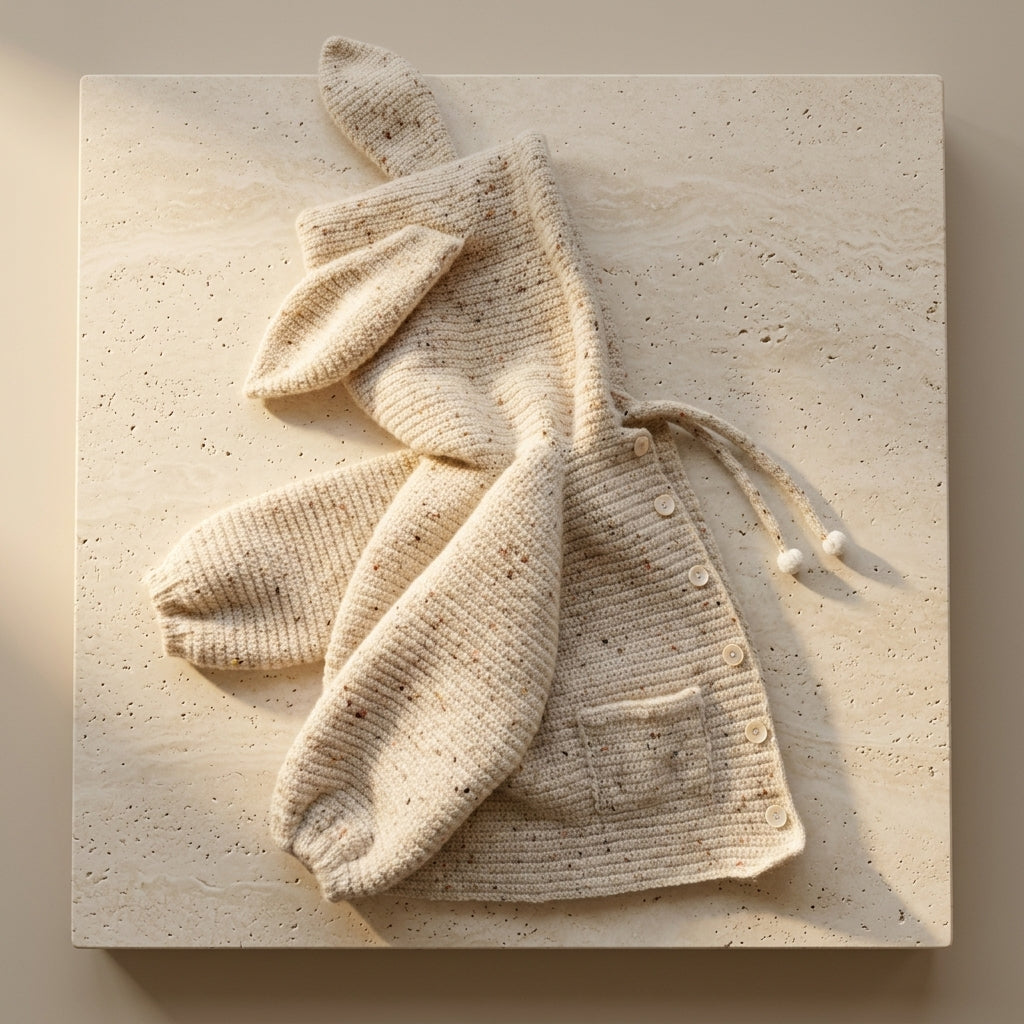 Childrens Hoodie Cardigan Baby Hoodie | Crochet Pattern PDF