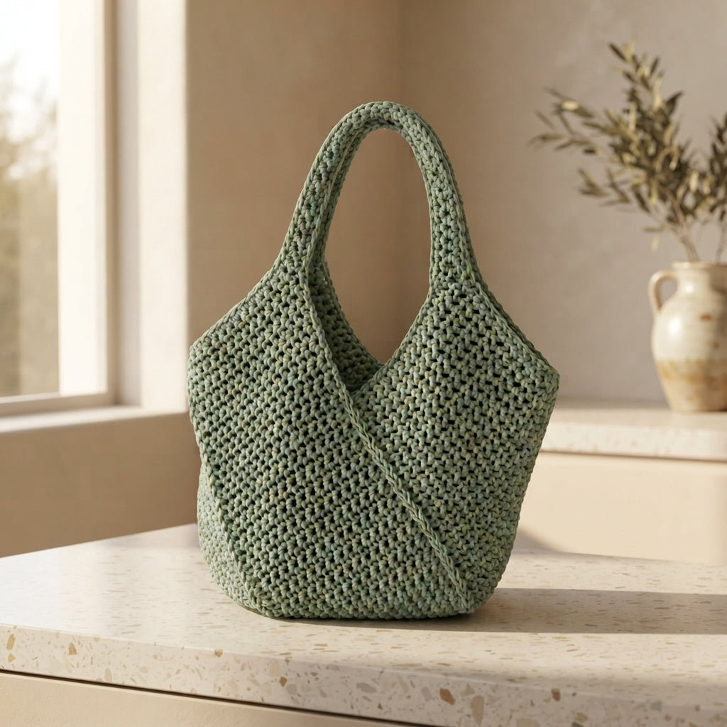 Shoulder Bag Market Bag Tote V5 | Crochet Pattern PDF