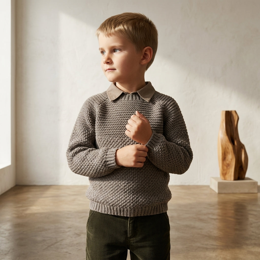 Raglan Baby Sweater Seamless v3 | Crochet Pattern PDF