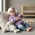 Granny Square Baby Pullover Granny Square v2 | Crochet Pattern PDF