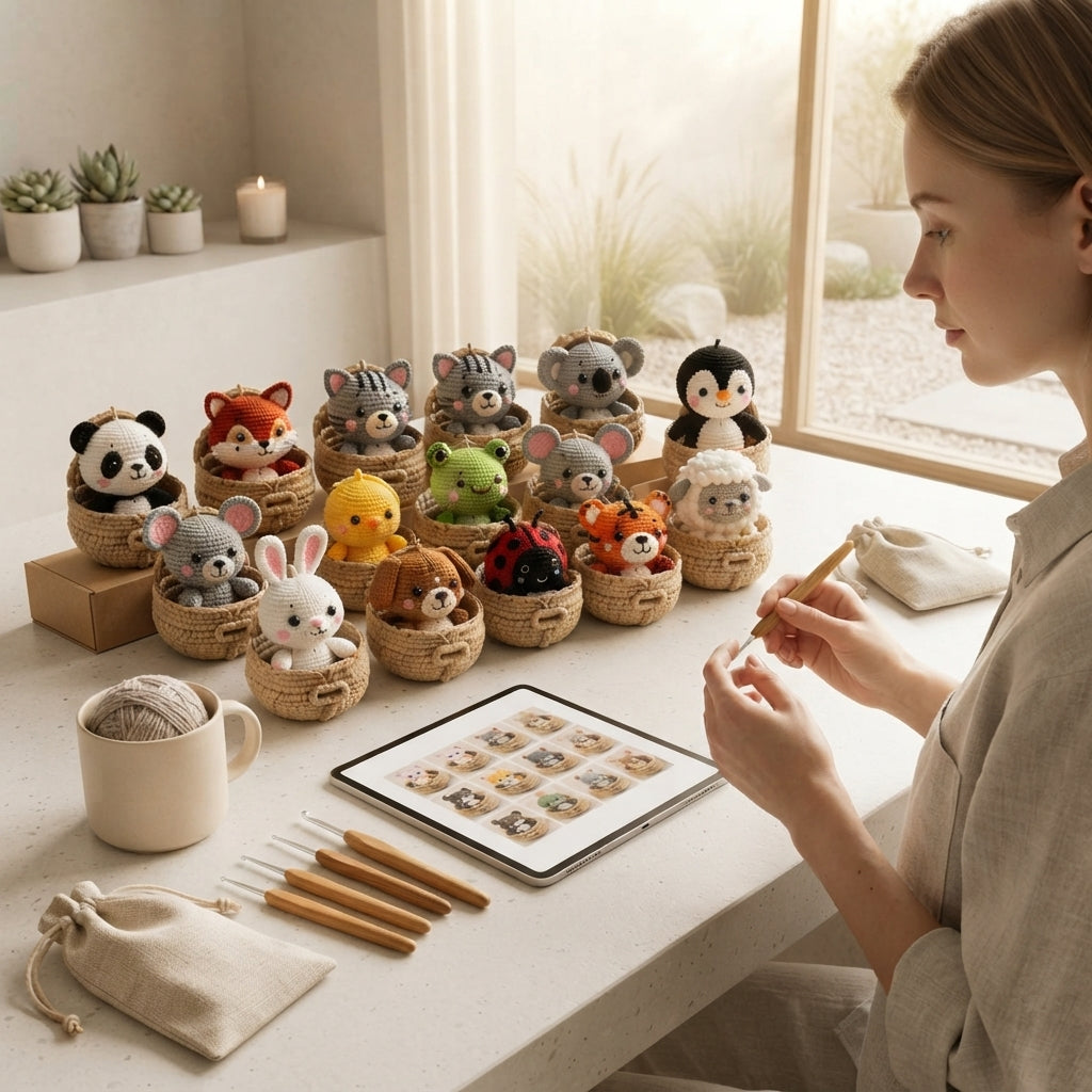 Mega Amigurumi Collection | 15+ Crochet Patterns PDF