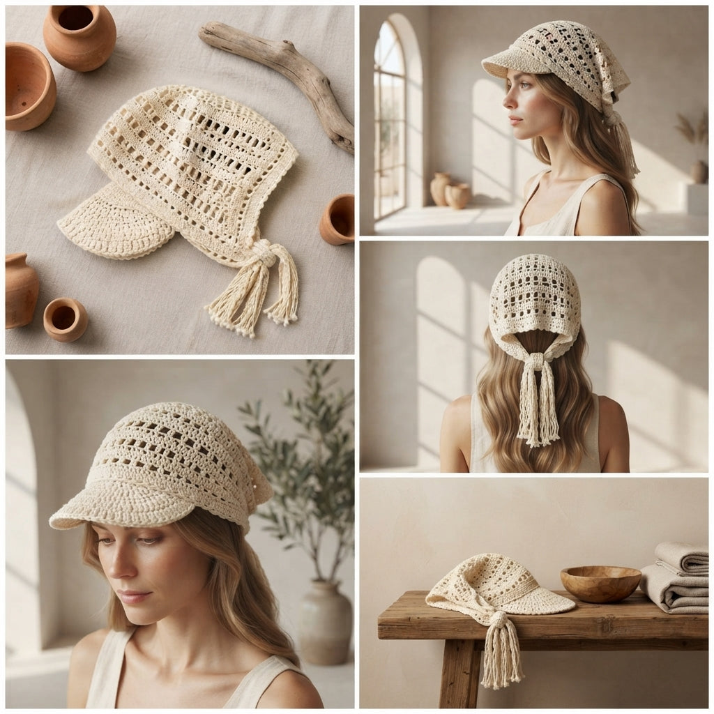 Classic Sun Hat | Crochet Pattern Download — Design 4