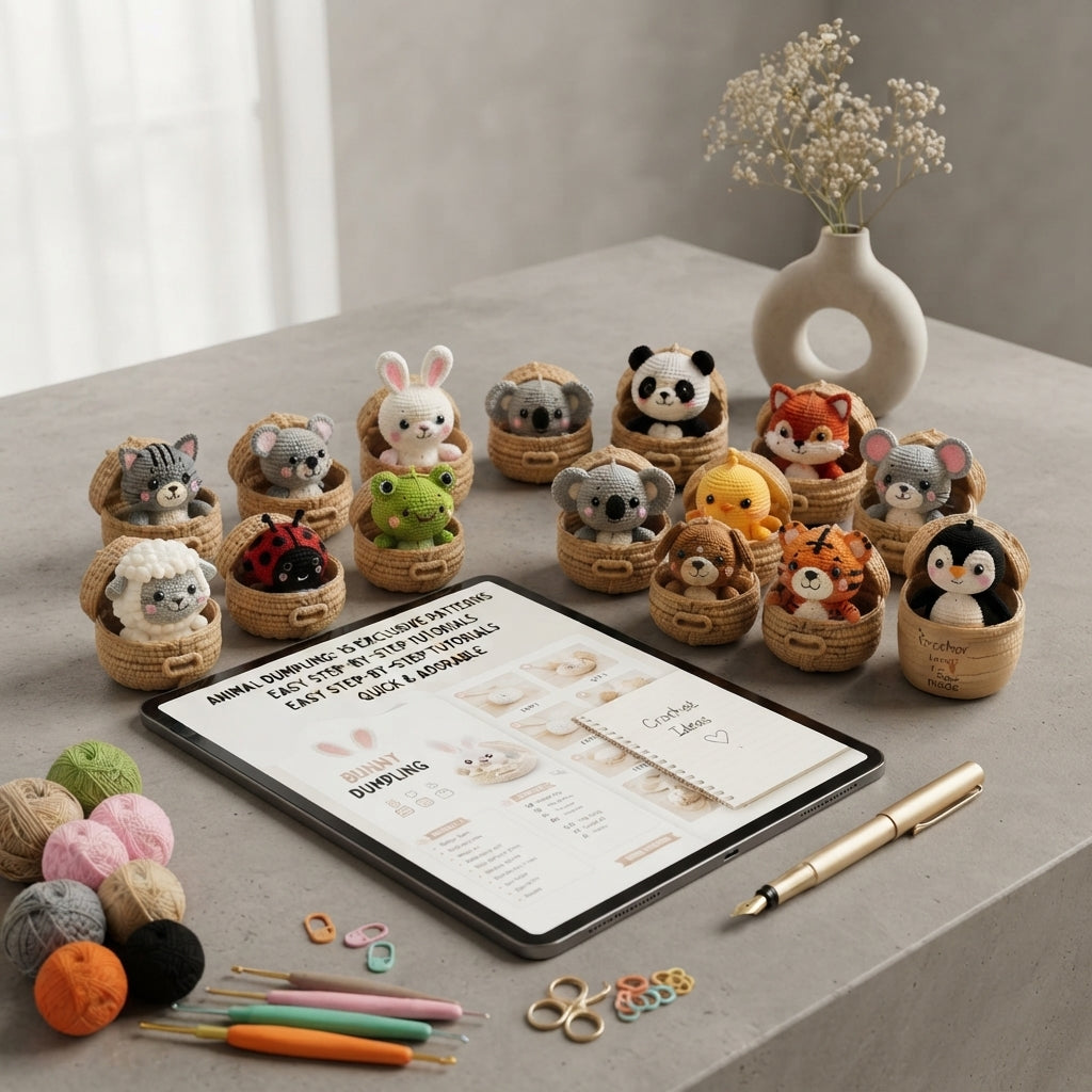 Mega Amigurumi Collection | 15+ Crochet Patterns PDF