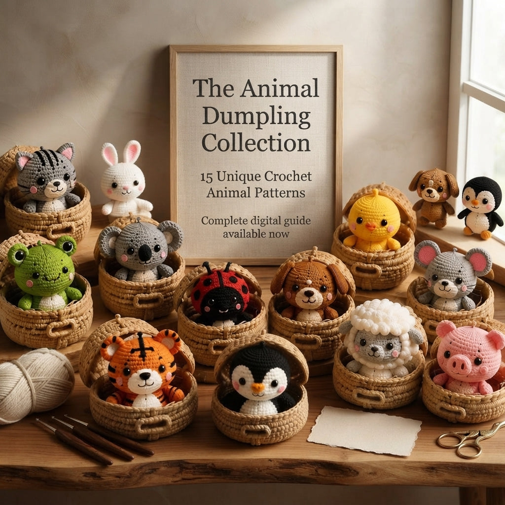 Mega Amigurumi Collection | 15+ Crochet Patterns PDF