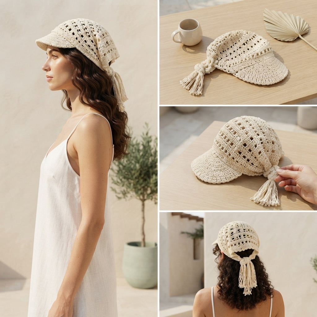 Classic Sun Hat | Crochet Pattern Download — Design 4