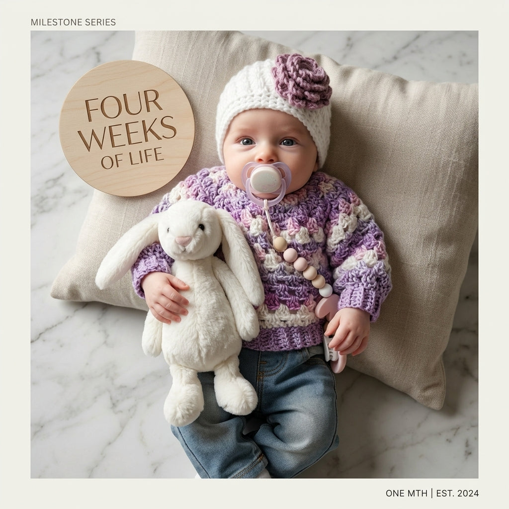 Granny Square Baby Pullover Granny Square v2 | Crochet Pattern PDF
