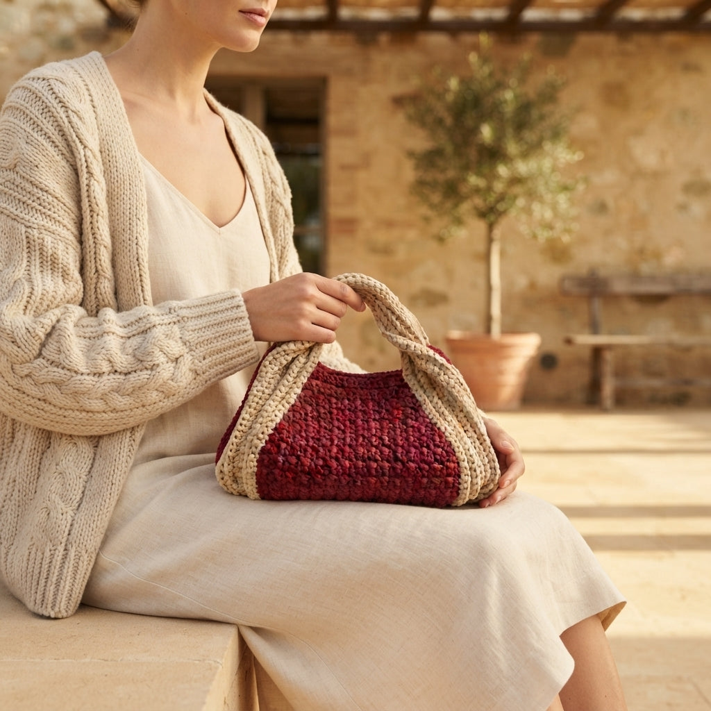 Purse Handbag Beach Bag V5 | Crochet Pattern PDF