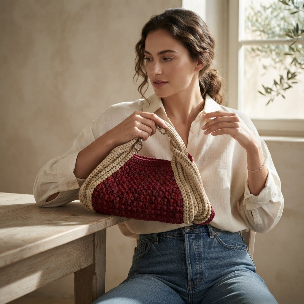 Purse Handbag Beach Bag V5 | Crochet Pattern PDF