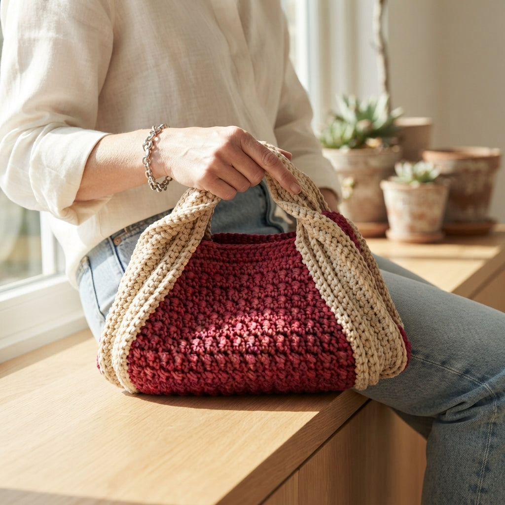 Purse Handbag Beach Bag V5 | Crochet Pattern PDF
