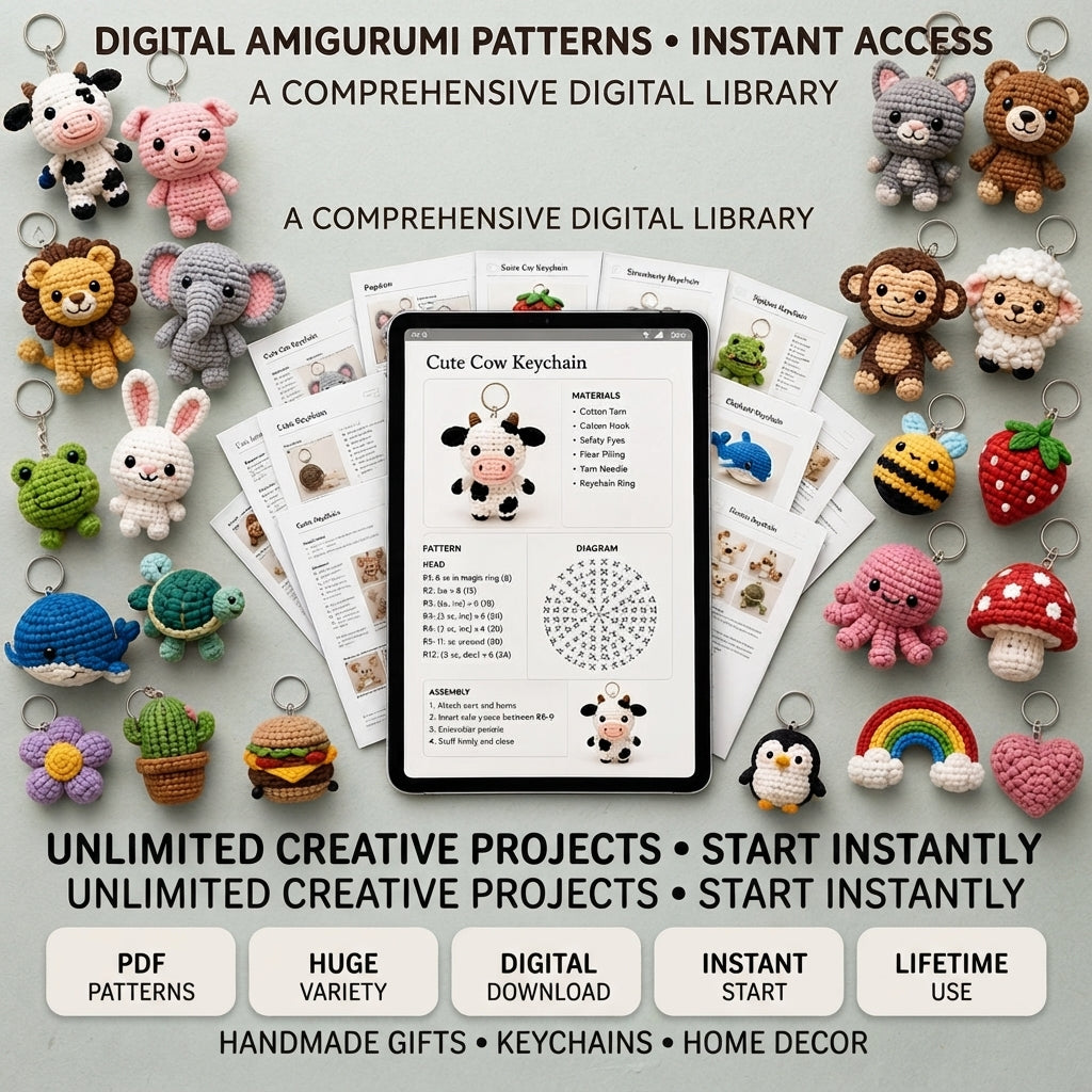 Giant Amigurumi Library | 1000+ Pattern Collection
