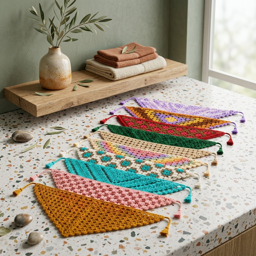 10-in-1 Boho Bandana Bundle | Crochet Pattern PDF