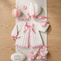 Shell Stitch Baby Sweater | Crochet Pattern PDF