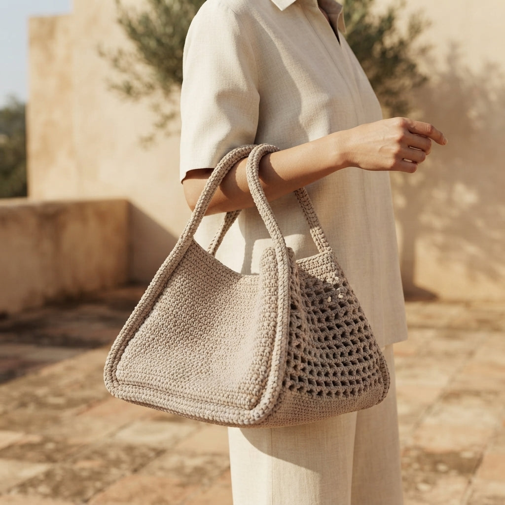 Purse Handbag Tote V5 | Crochet Pattern PDF