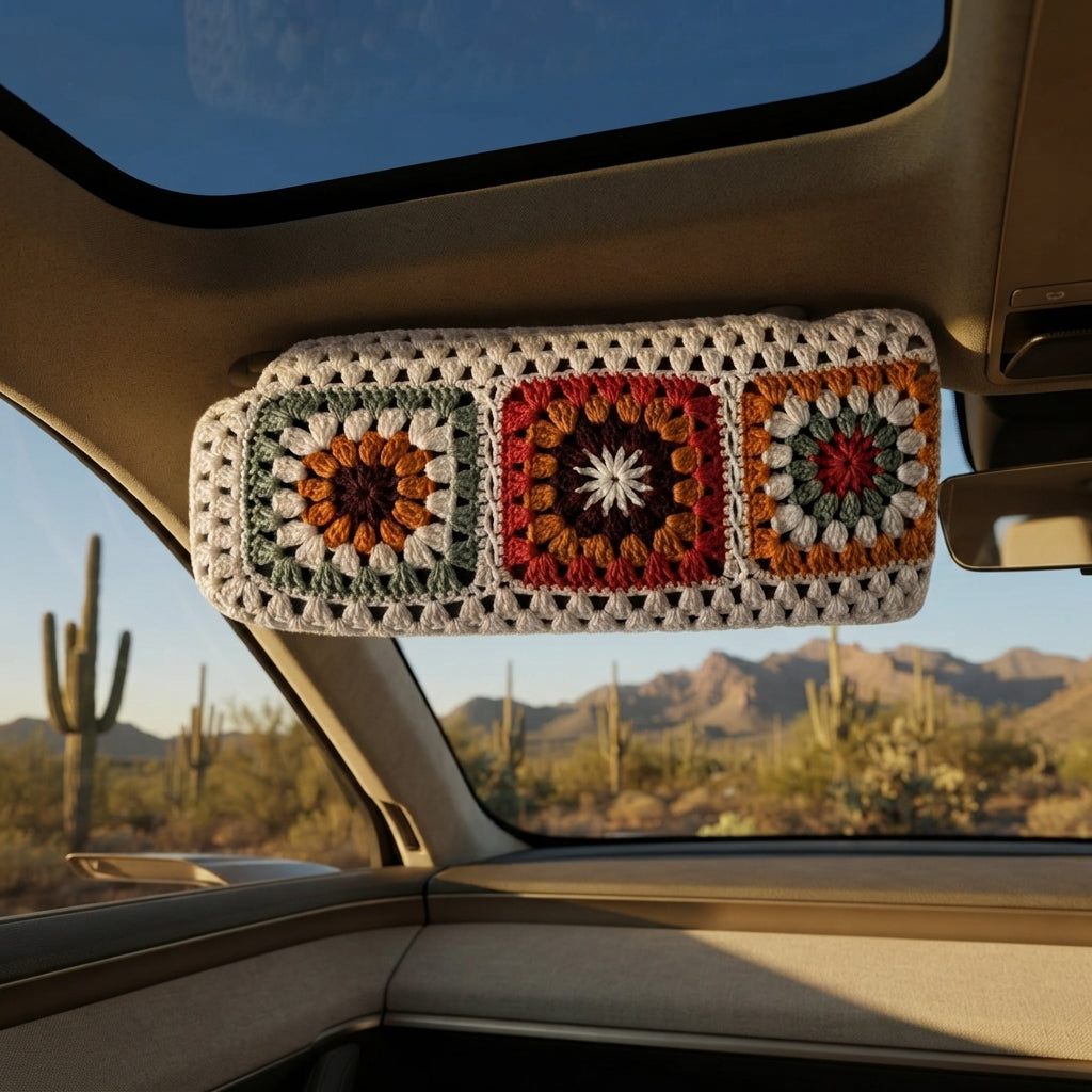 Trendy Sun Visor | Crochet Visor Pattern — Design 12