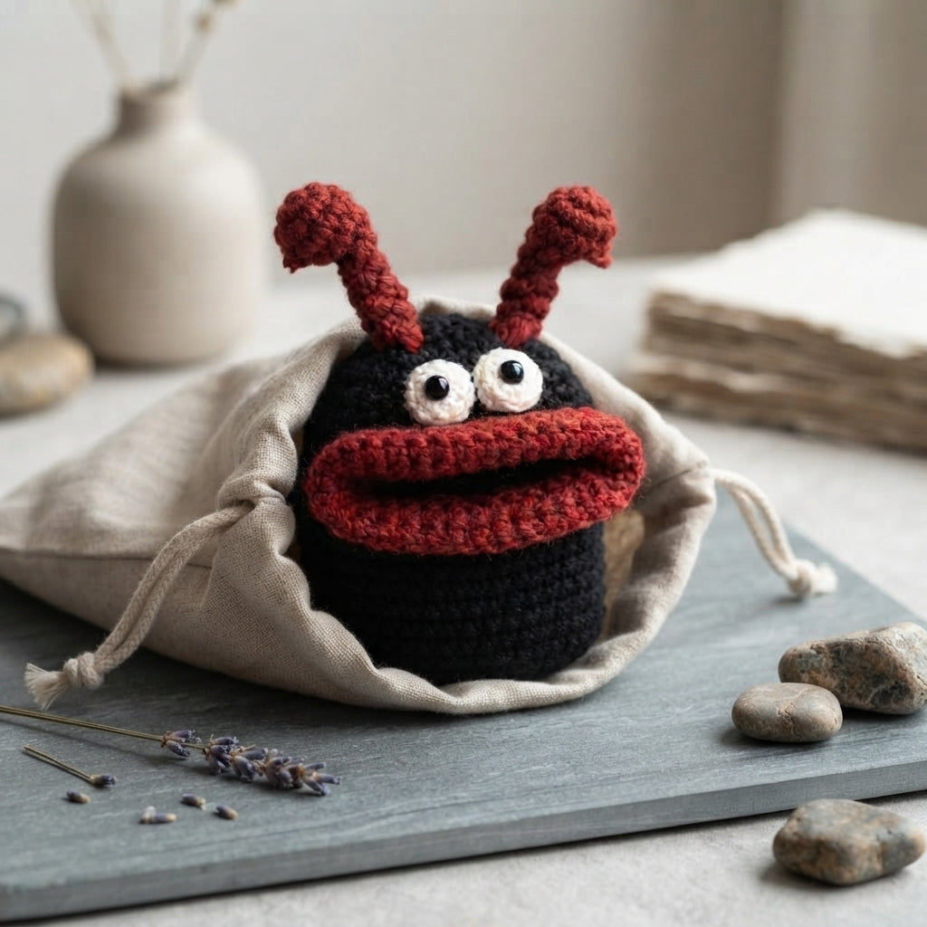 Adorable Keychain Charm Keychain | Crochet Pattern PDF