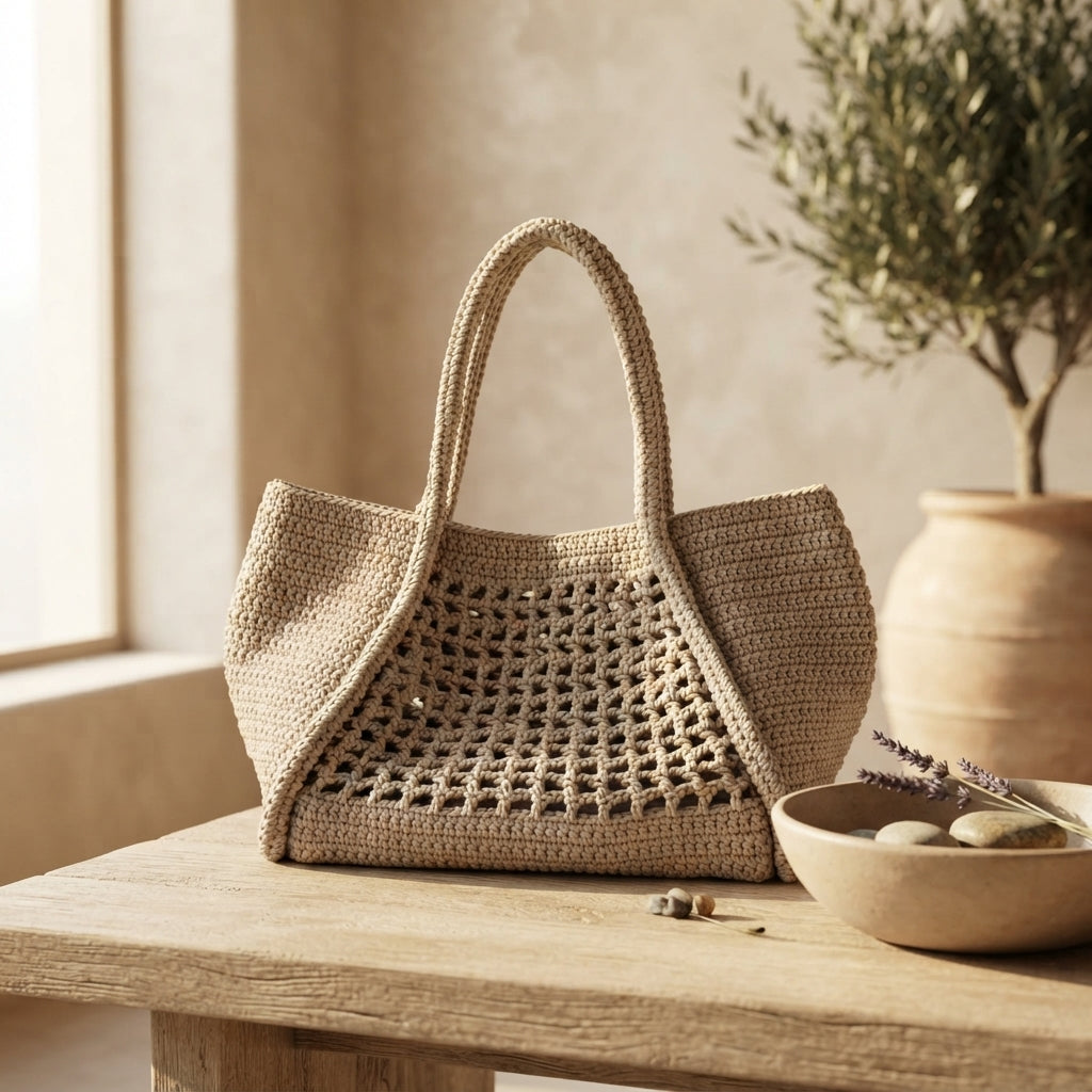 Purse Handbag Tote V5 | Crochet Pattern PDF