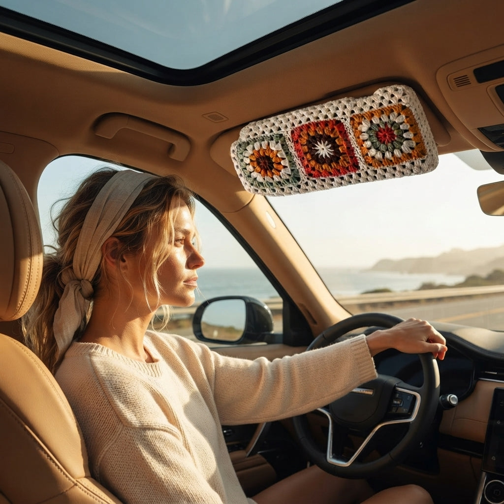 Trendy Sun Visor | Crochet Visor Pattern — Design 12