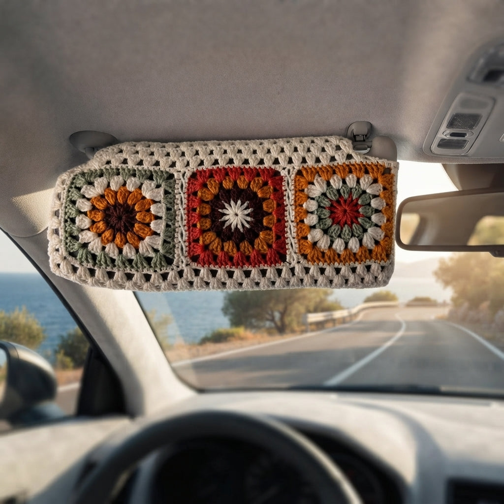 Trendy Sun Visor | Crochet Visor Pattern — Design 12