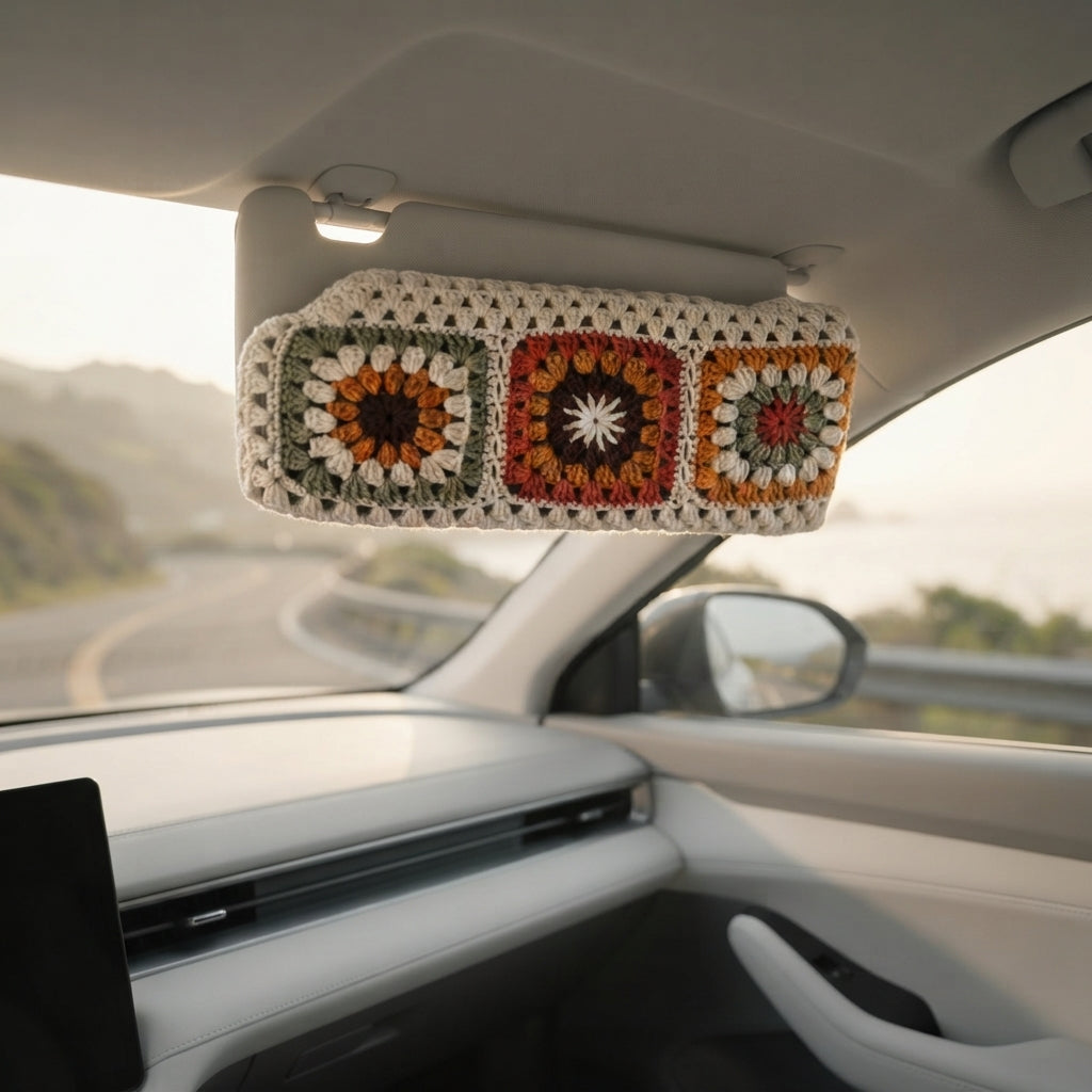 Trendy Sun Visor | Crochet Visor Pattern — Design 12