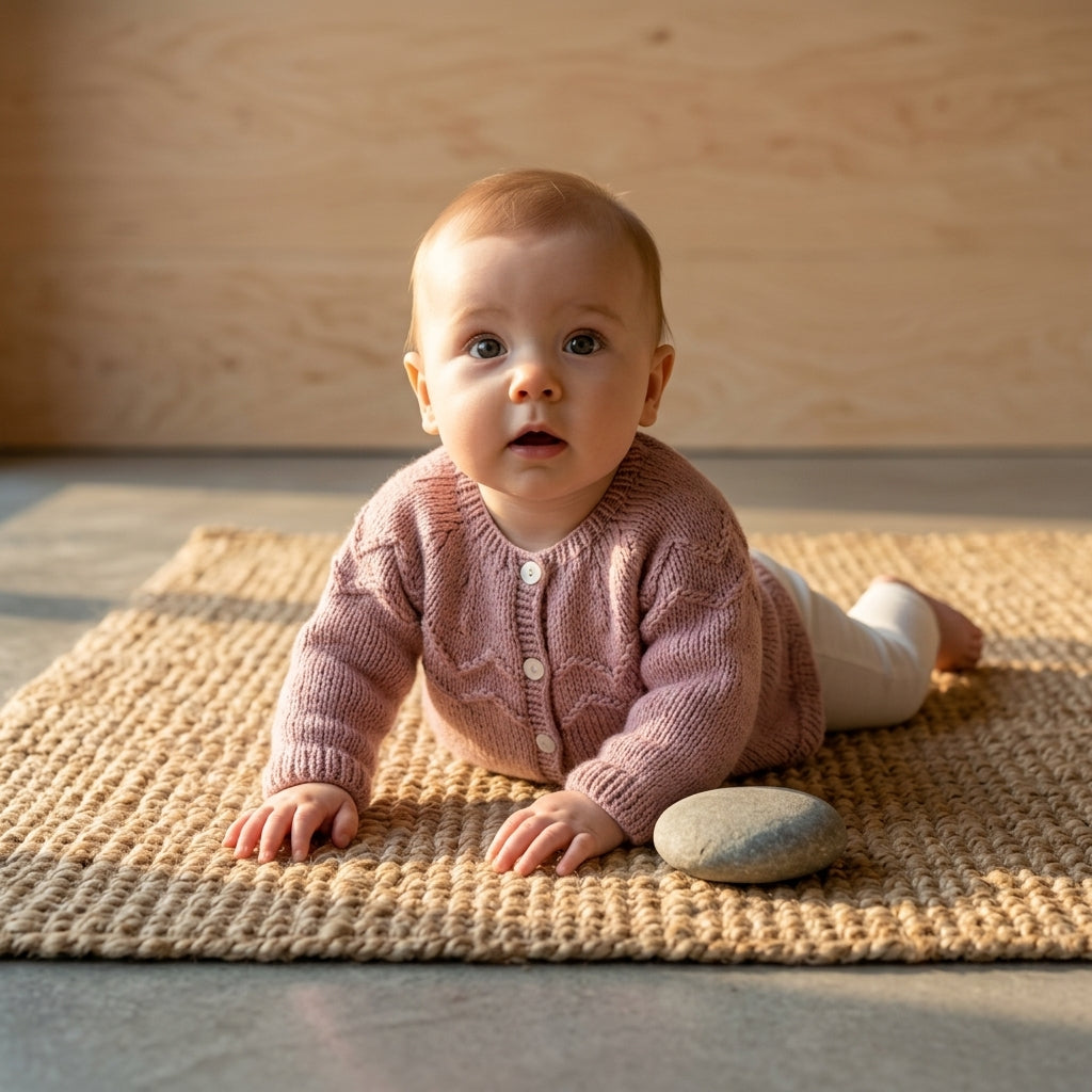 Cardigan Knitting Newborn Baby Cardigan | Crochet Pattern PDF