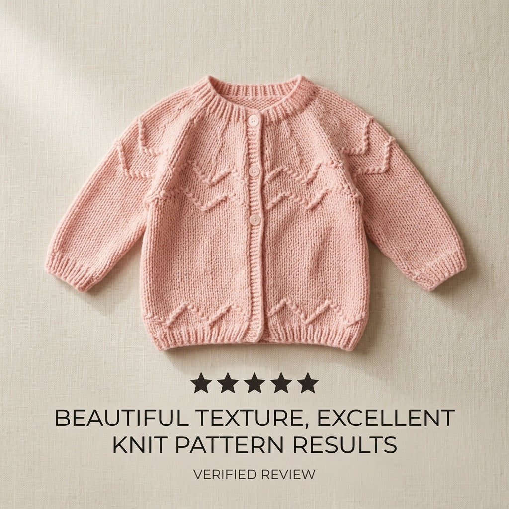 Cardigan Knitting Newborn Baby Cardigan | Crochet Pattern PDF