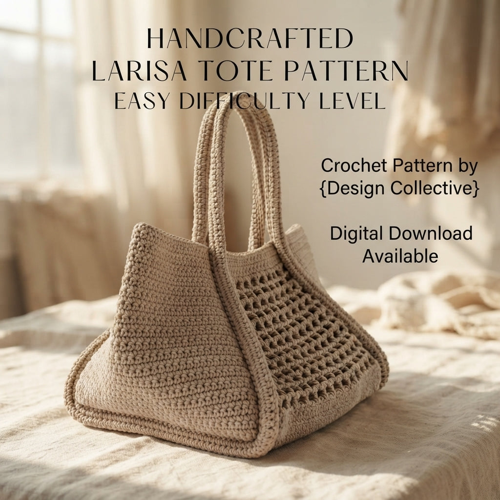 Purse Handbag Tote V5 | Crochet Pattern PDF